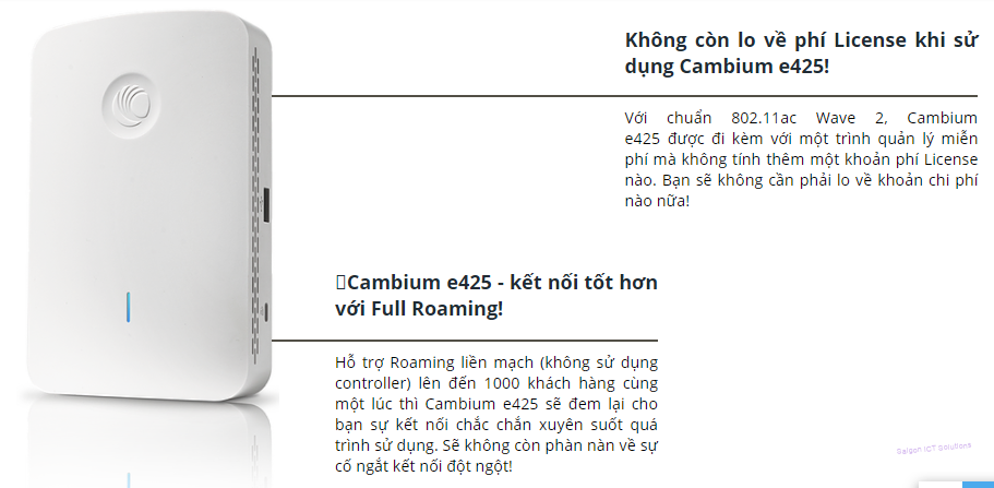 WIFI CAMBIUM CNPILOT E425H Thiết Bị WiFi Outdoor Cambium E425