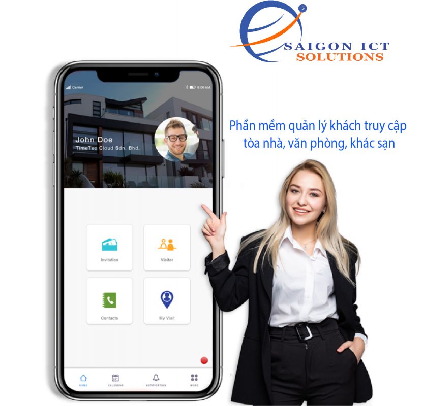 Phần mềm quản lý khách truy cập Timetec VMS