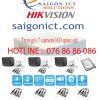 Trọn gói 7 camera HIKVISION HD Analog