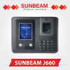 Máy chấm công khuôn mặt, vân tay Sunbeam J660