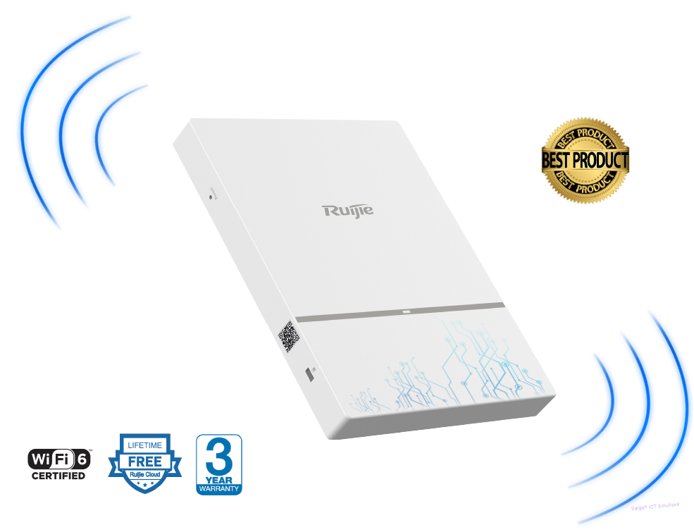 RG-AP820-L (V2)-WIFI 6 Thiết bị Wifi 6 Ruijie RG-AP820-L (V2)