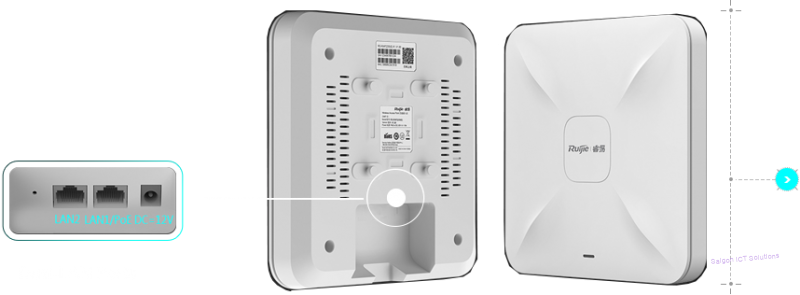 Thiết bị WiFi gắn trần RG-RAP2200(E)