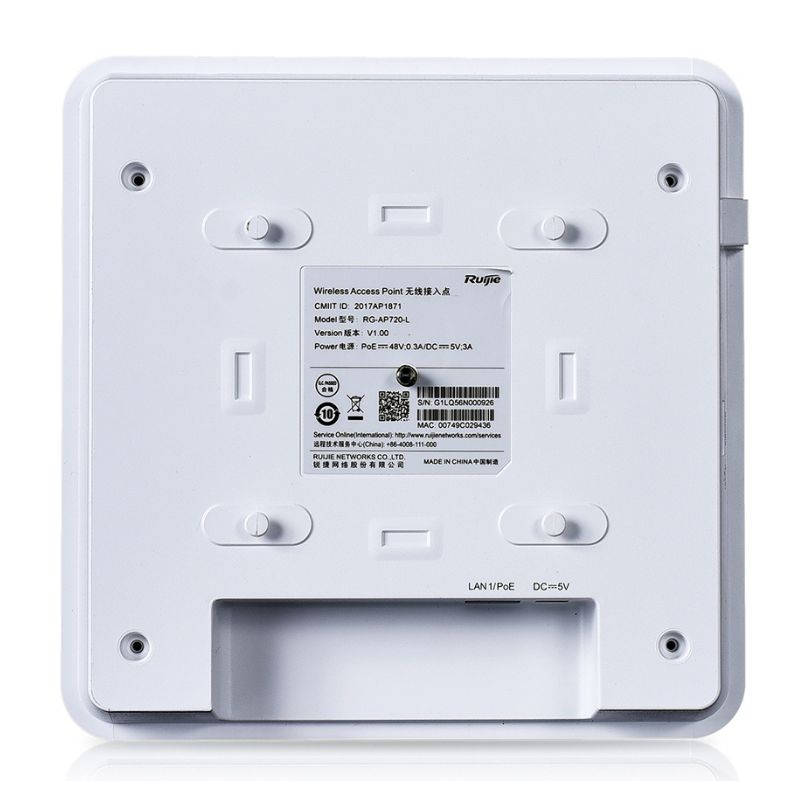 Thiết bị WiFi 5 Ruijie RG-AP720-L_2 Thiết bị WiFi 5 Ruijie RG-AP720-L
