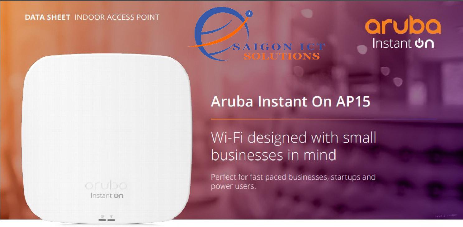 Thiết bị thu phát sóng WiFi Aruba Instant On AP15 Thiết bị thu phát sóng WiFi Aruba Instant On AP15