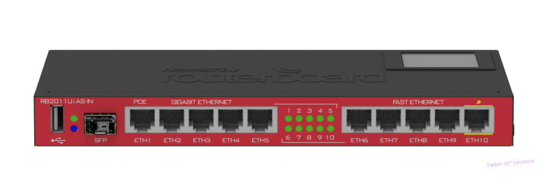 Router MIKROTIK RB2011UiAS-IN