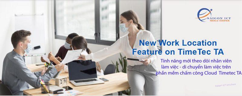 Quản lý vị trí làm việc của nhân viên thông qua phần mềm chấm công Cloud Timetec TA