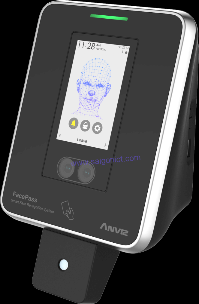FacePass-7 IRT Máy chấm công khuôn mặt Anviz FacePass 7 IRT - Chấm công tích hợp đo thân nhiệt