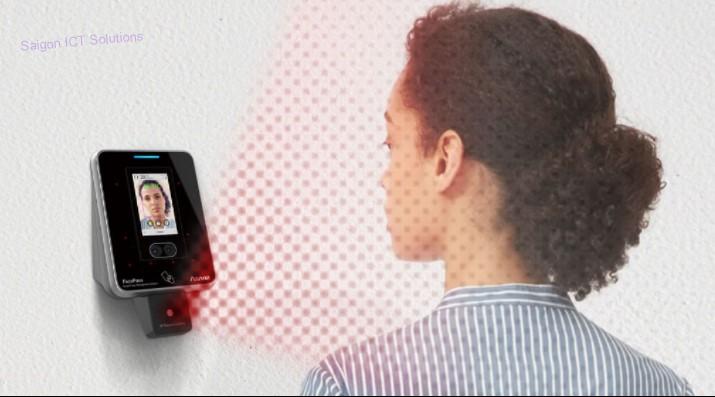 Máy chấm công khuôn mặt Anviz FacePass 7 IRT - Chấm công tích hợp đo thân nhiệt