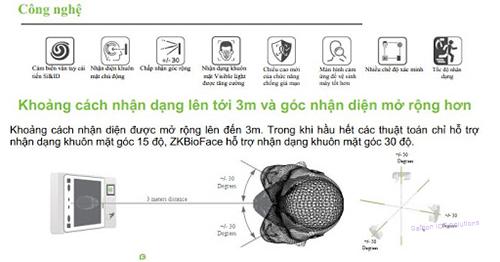Máy chấm công khuôn mặt, vân tay, thẻ từ ZKTeco G4