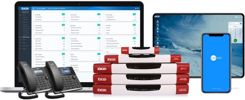 Tổng đài IP ZYCOO Coovox-U50