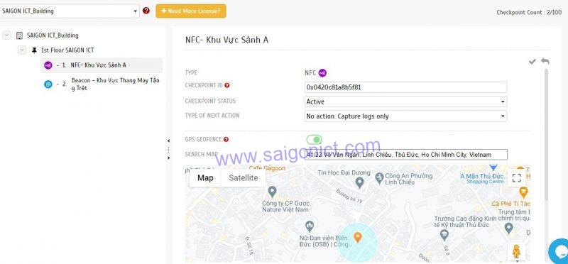 Đinh vị NFC cho tuần tra an ninh
