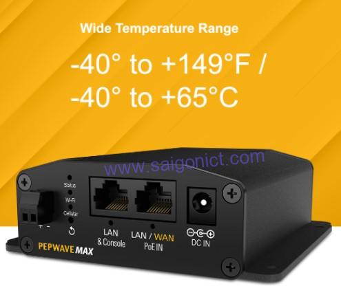 Thiết bị Router cân tải 4G MAX BR1 Mini - Router công nghiệp Thiết bị Router cân tải 4G MAX BR1 Mini - Router công nghiệp