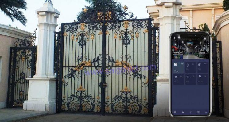 Công tắc điều khiển cửa cổng 