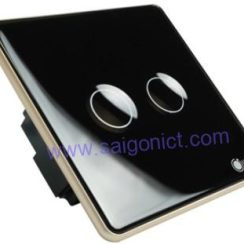 Công tắc cửa cổng 2 nút Lumi