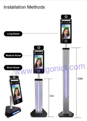Máy chấm công đo thân nhiệt AI09