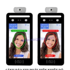 Thiết bị kiểm soát truy cập và đo thân nhiệt AI08T