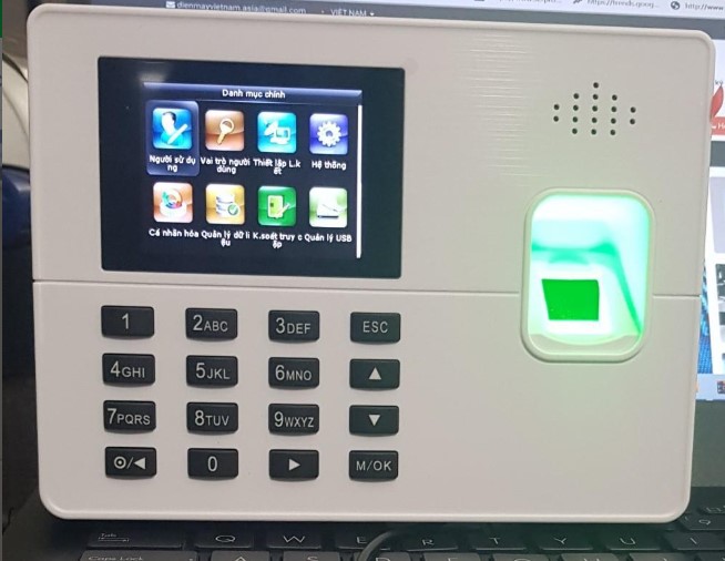 Máy chấm công Ronald Jack 6800Pro_2 Máy chấm công Ronald Jack 6800Pro