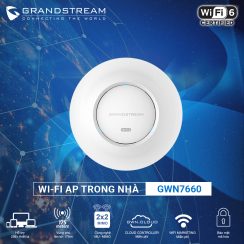 Thiết bị WiFi Grandstream GWN7660 - WiFi 6