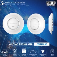 Thiết bị WiFi Grandstream GWN7660 - WiFi 6