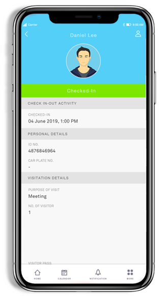 Xem chi tiết danh sách từng khách đến Check in