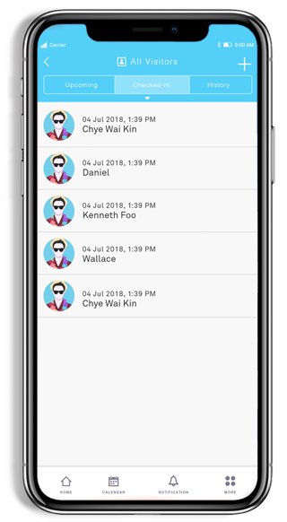 Xem chi tiết từng khách đến Check in