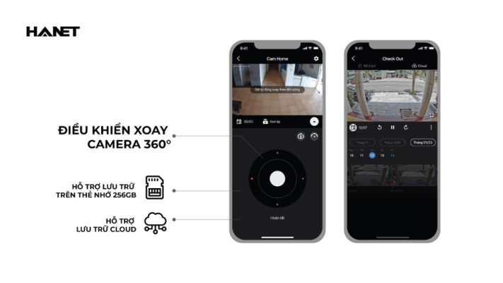 Hanet AI Camera Gia đình HA800