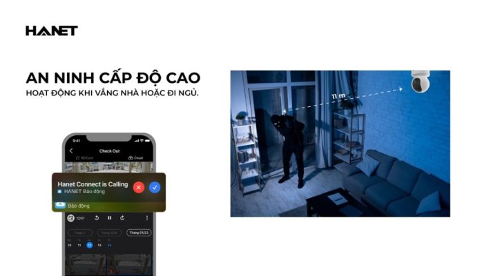 Hanet AI Camera Gia đình HA800