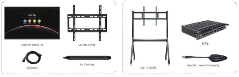 Đóng Gói Tiêu Chuẩn & Phụ Kiện Tùy Chọn