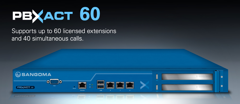 Tổng đài IP Sangoma PBXact U60 Tổng đài IP Sangoma PBXact U60