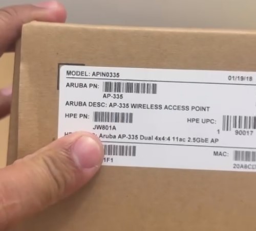 Thiết bị mạng WiFi Aruba AP-335_4 Thiết bị mạng WiFi Aruba AP-335