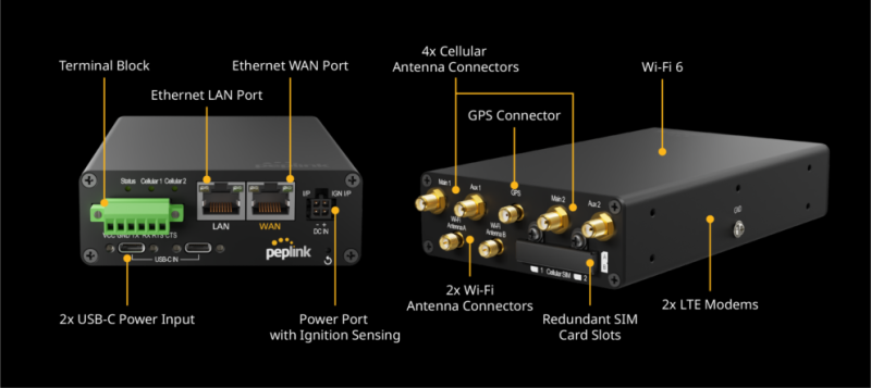 Router Pepwave 4G MAX TRANSIT DUO