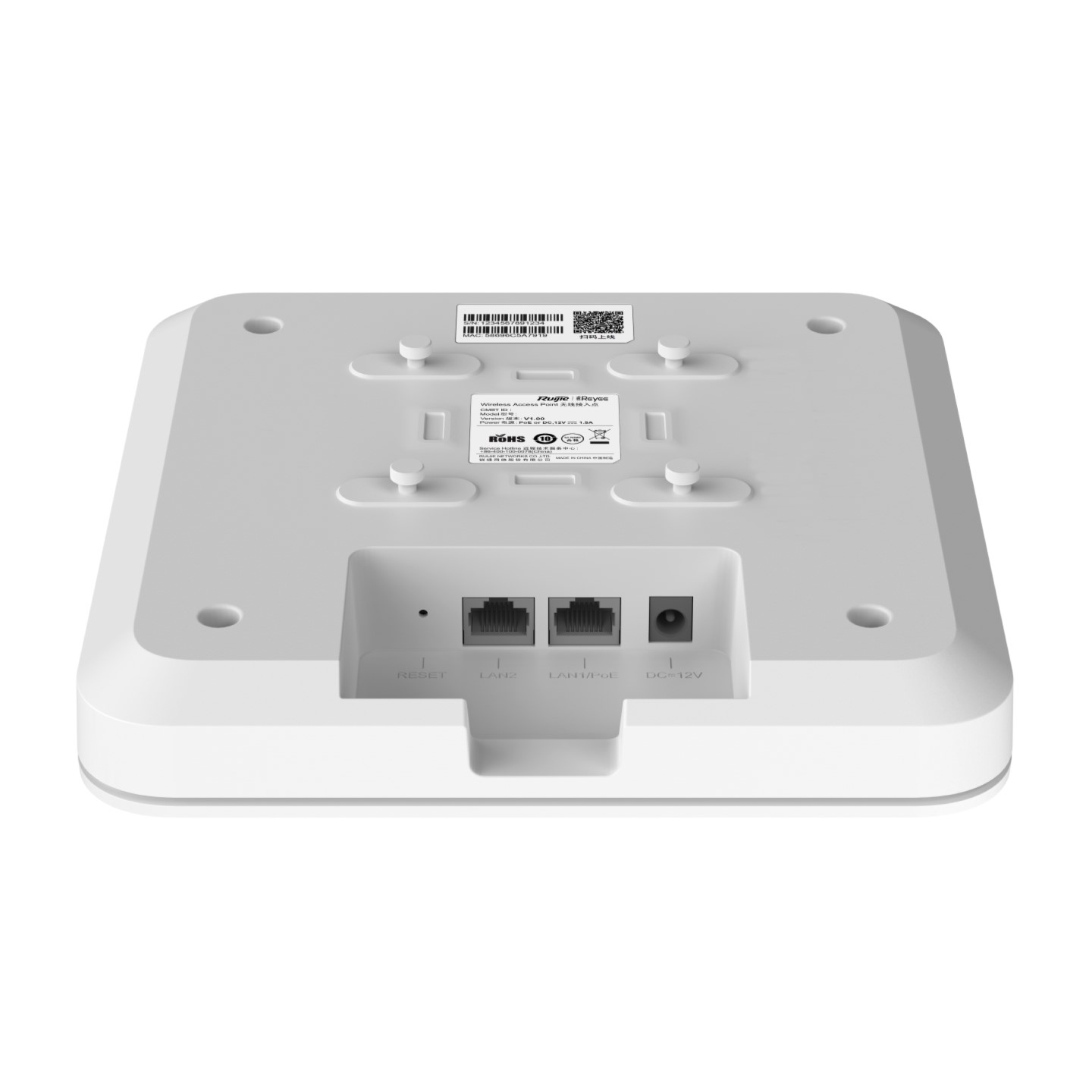 Bộ Wifi gắn trần RUIJIE RG-RAP2260(G)_4 Bộ Wifi gắn trần RUIJIE RG-RAP2260(G)
