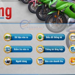 Phần mềm quản lý bãi xe thông minh Sparking BU