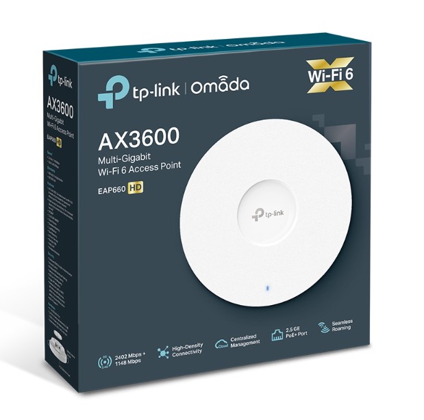 Thiết Bị WiFi Omada Tp-Link EAP660 HD_6