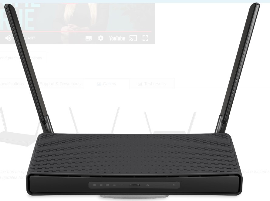 Router Mikrotik WiFi 6 hAP ax3_2 Router Mikrotik WiFi 6 hAP ax3