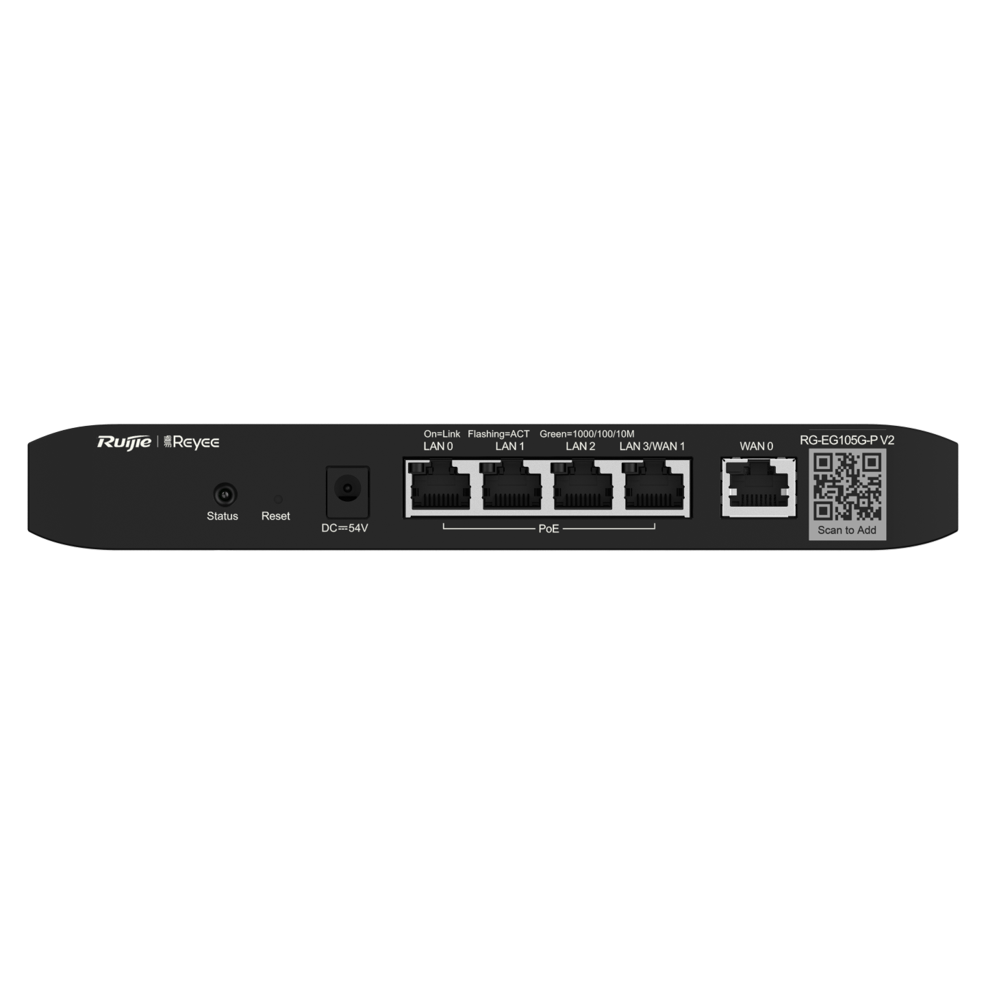 Thiết bị Router Ruiji Reyee RG-EG105G-P-V2 Thiết bị Router Ruijie Reyee RG-EG105G-P-V2