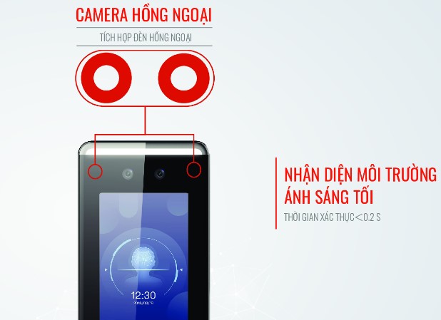 Máy chấm công AI Hikvision DS-K1T341CMF_3 Máy chấm công AI Hikvision DS-K1T341CMF