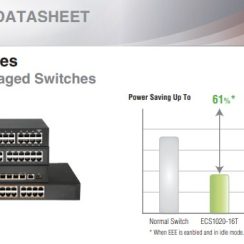 Thiết bị Switch Edgecore ECS1020-16T 16Ports