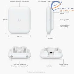 Thiết bị WiFi Unifi U7 Outdoor