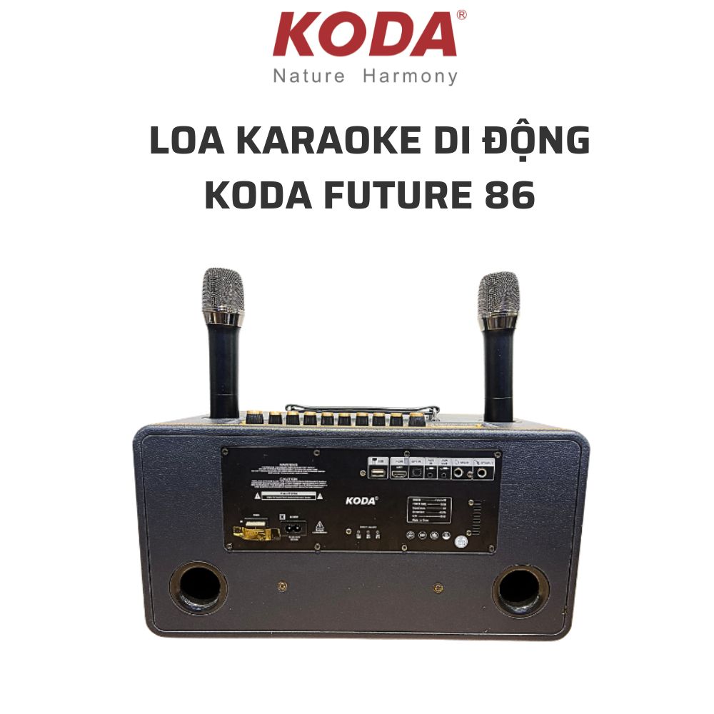Loa Karaoke Koda Future 86 800W_11 Loa Karaoke Koda Future 86 800W