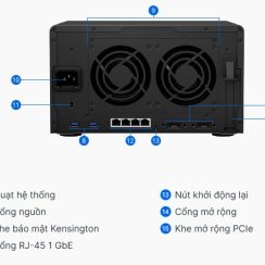 Thiết bị NAS Synology 6-bay DS1621+