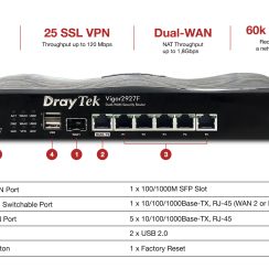 Router cân tải DrayTek Vigor 2927F