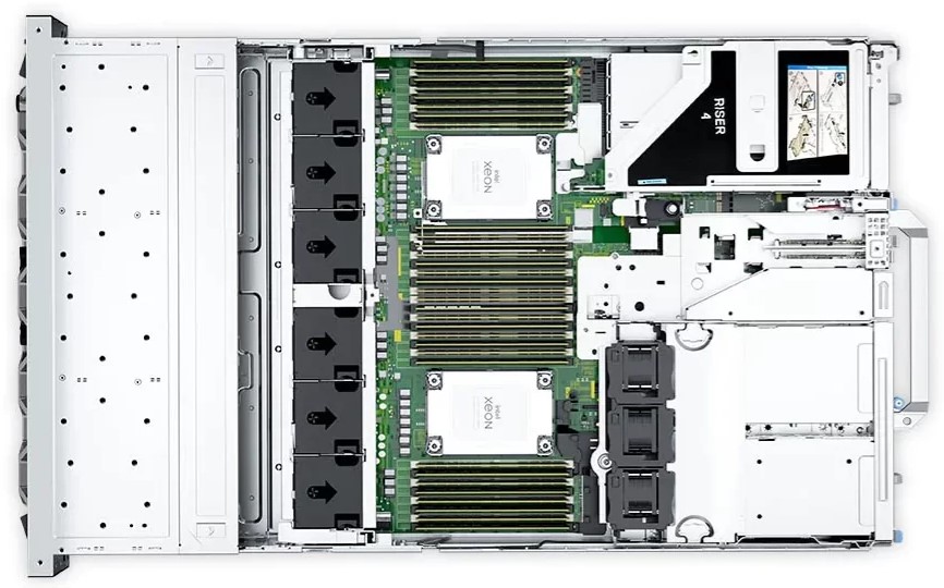 Máy chủ Dell Server R750 24x2.5_4 Máy chủ Dell Server R750 24x2.5 32Gb Ram