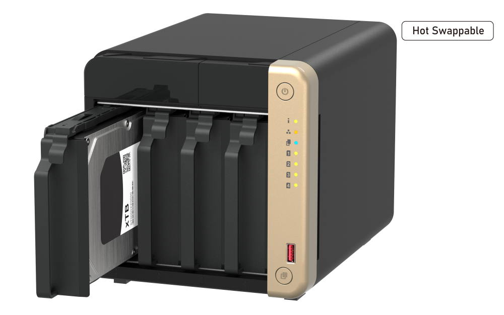 Lưu trữ dữ liệu QNAP TS-464-8G