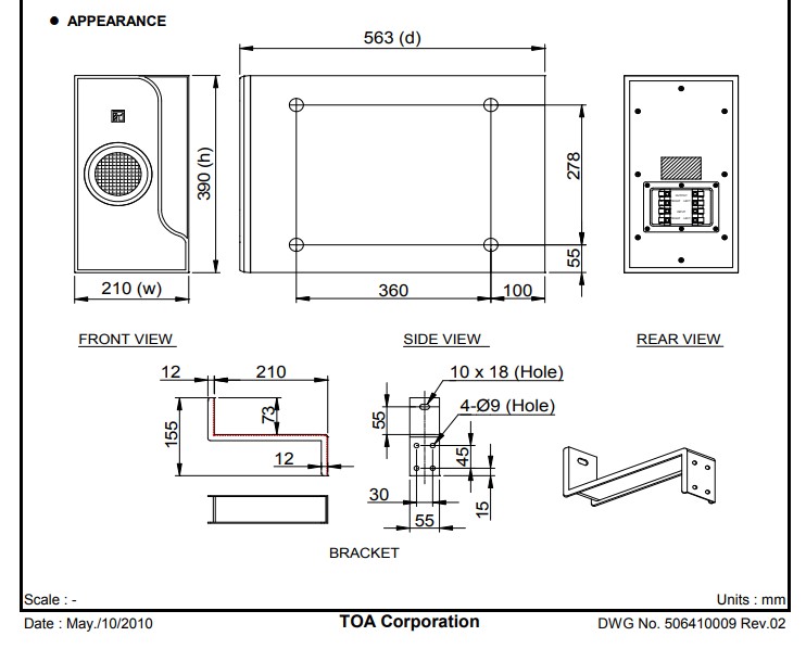Hệ Loa vệ tinh Toa BS-301_33 Hệ Loa vệ tinh Toa BS-301