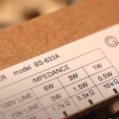 Loa hộp treo tường TOA BS-633A