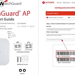 Thiết bị WiFi 6 WatchGuard AP330