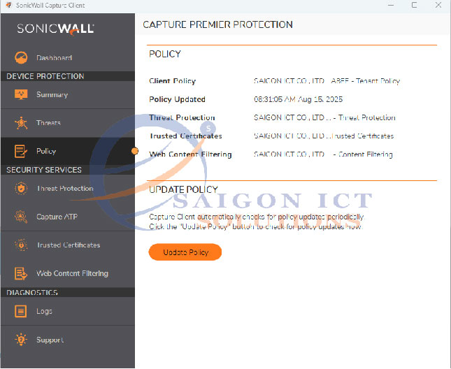 SonicWall Capture Client for Endpoint Protection_5 SonicWall Capture Client for Endpoint Protection