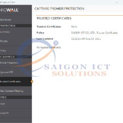 SonicWall Capture Client for Endpoint Protection