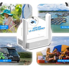 Router 4G-LTE WiFi Cudy 300Mbps